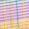 10" Small Check Fabric Mesh Ribbon: Hot Pink, Green, Yellow, Lavender, Turquoise